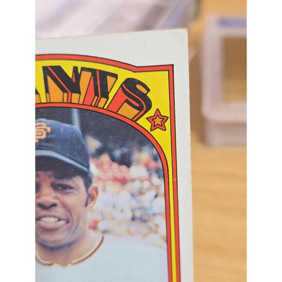 1972 Topps Willie Mays baseball card San Francisco Giants #49 EXT - Picture 2 of 10